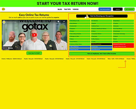 Select your occupation from the table to discover the common tax deductions for your occupation